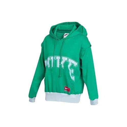 

Nike Women s Green Minimal Letter Print Sweatshirt EU M зелений