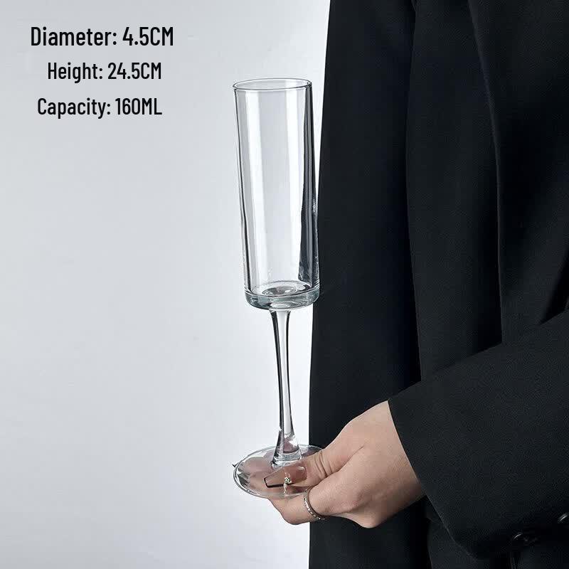 Elegant French Style Stemmed All-Purpose Glass