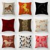 Modern Simple Geometric Light Luxury Horse Pillow Cover Sofa Cushion Cover Home Room Decoration Children Gift