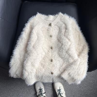 Coat for Women Cotton Plush Autumn Winter Thickened Fleece Sweatshirt Oversize Casual Coat Jacket