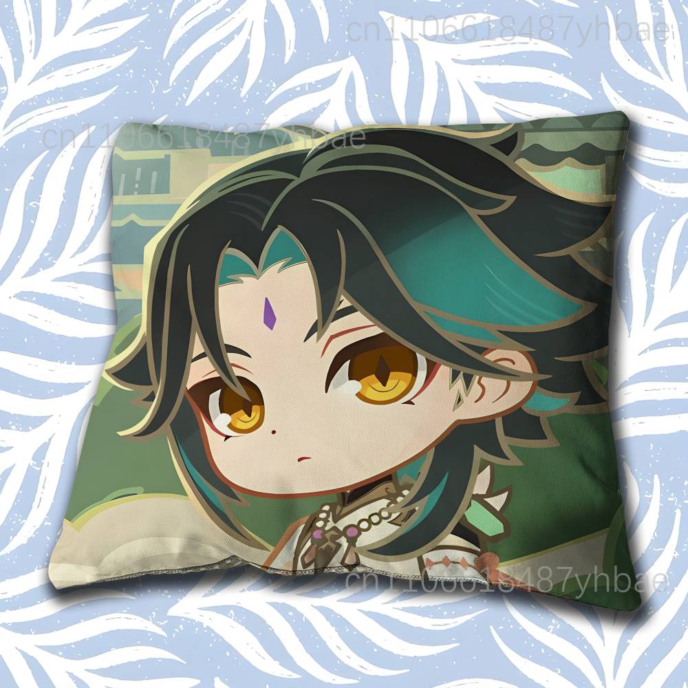 GGenshin Impact XIAO Pillowcases Cute Funny Pillow Case For Wedding Party Home Decor Comfy Pillow Cover