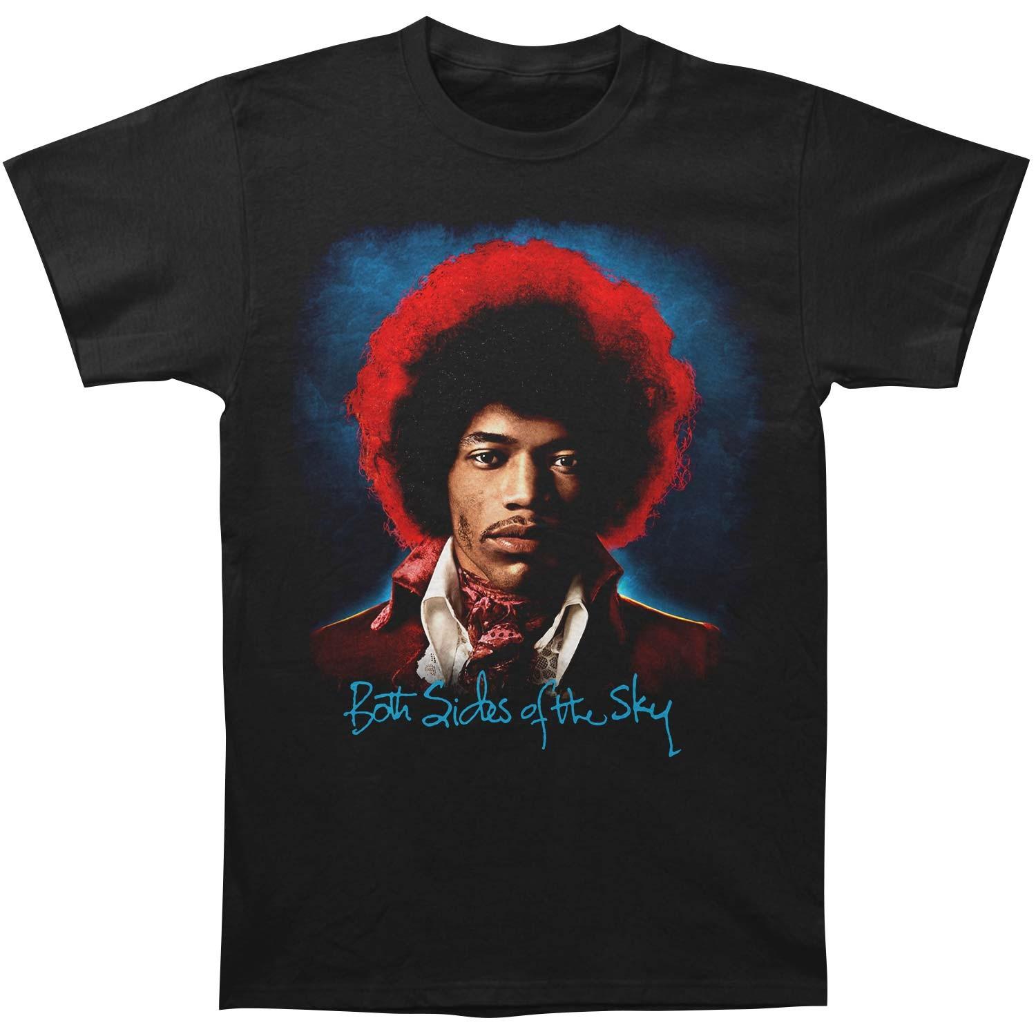 New Men s Jimi Hendrix Both Sides Of The Sky T-shirt Small Black S