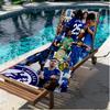 Chelsea F.C Print Beach Towel, Versatile Lightweight Absorbent Beach Towel for Pool Surf Yoga Bathroom, Perfect Birthday Holiday Gift