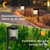Solar Pathway Lights, IP65 Waterproof Auto On/Off LED Filament Solar Garden Stake Lights for Outdoor Lawn Patio