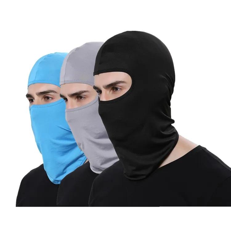 Men Caps Cycling Mask Balaclava Bandana Full Face Sport Ski Windproof Breathable Anti-UV Motocross Motorcycle Helmet Liner Hat