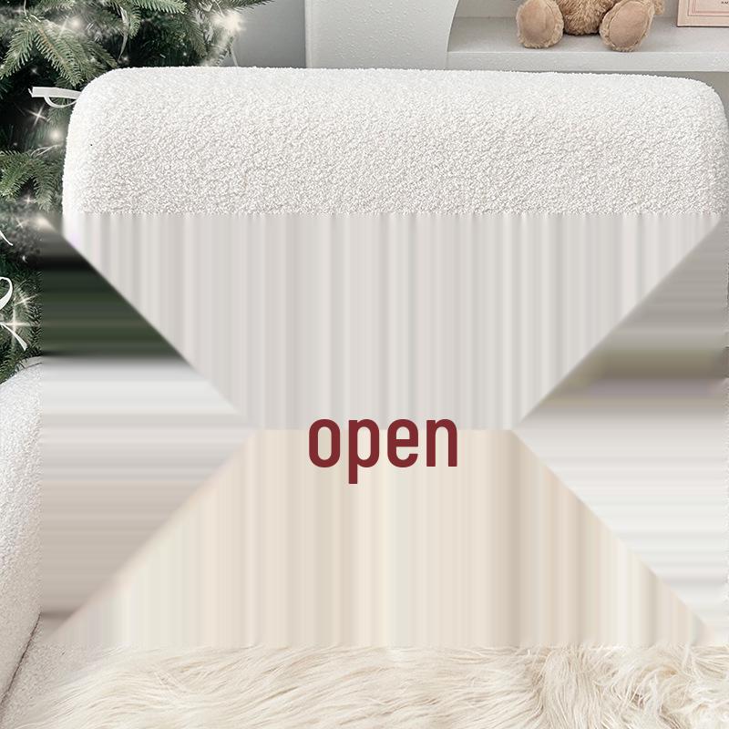 Snowflake Candy Embroidery Christmas Pillow - Creative Irregular Sofa Cushion