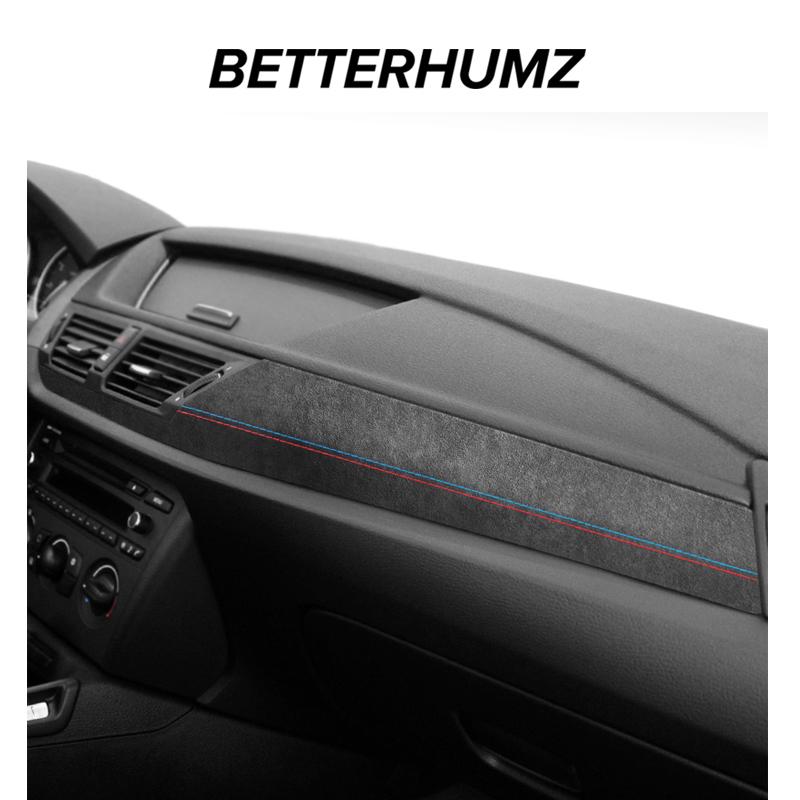 For BMW X1 E84 2010-2014 Made of Alcantara Dashboard Panel trument Trim Cover M Performance Sticker Car Interior Accessories