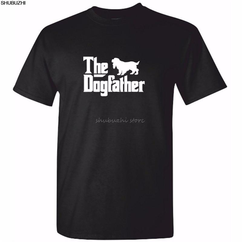 Unisexs Cocker Spaniel Tshirt Dog Father T Shirt Spaniel Funny Puppy Gift Sbz4311
