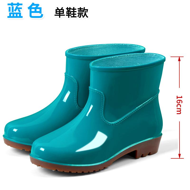 Kotníkové boty do deště Ženy Gumové Boty Pánské Bottine Dámské Slip-On Boty Zimní Plus Bavlna Pár Boty do deště Vodotěsné Pracovní boty