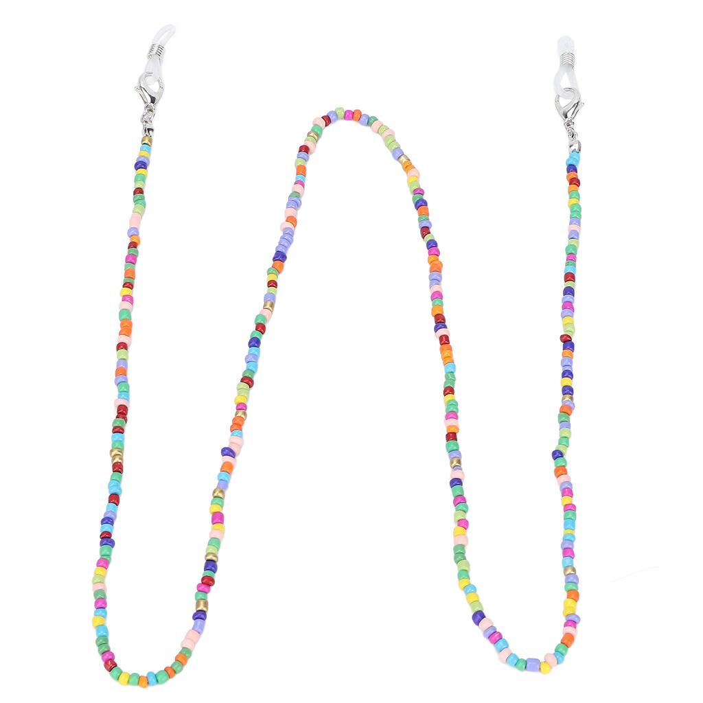 Modische Perlenbrillenkette Multifunktionale Sonnenbrillenhalterung Brillenhalterband 1#