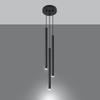 Lampa Wisząca Pastelo 3 G9 Czarny Sollux Sl.0471