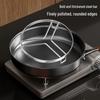 Round Stainless Steel Kitchen Wok Steamer Basket, Pot Stand & Heat Insulation Holder