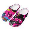 Summer Printed EVA Clogs Women Men Lightweight Breathable Slip On Garden Shoes Beach Pool Bathroom Home Slippers Travel Shoes