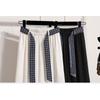 DIMANAF 2026 Plus Size Summer Women Pants Cotton Thin Elastic Waist Oversize Fashion Lady Casual Long Pants Solid Black