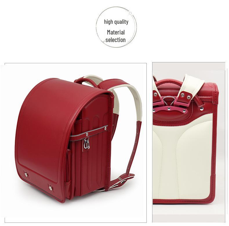 Rucsac de școală japoneză: Ușor, Protejează Spatele pentru Băieți și Fete din Clasele 1-6