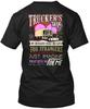 I Am A Truckers Wife - My Husband T-Shirt Made In the USA Size S To 5XL