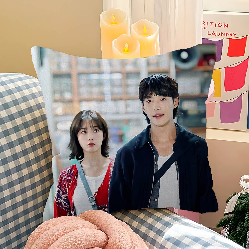 Beliebte koreanische Dramen Mr Office Kissenbezug Autokissenbezug 45X45CM Lendenkissenbezug Sofakissenbezug