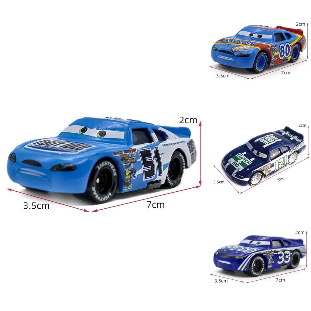 Durable Cars Lightning Mcqueen Alloy Toy Model Sheriff And Cabrera For Kids