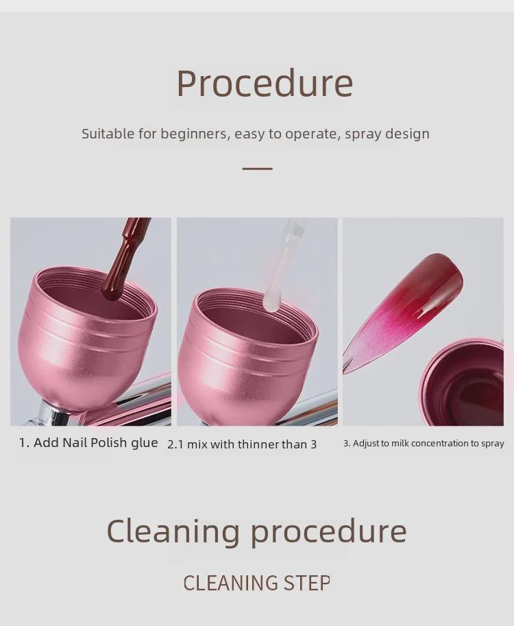 Electric Airbrush Set for Painting, Model Coloring, and Nail Art