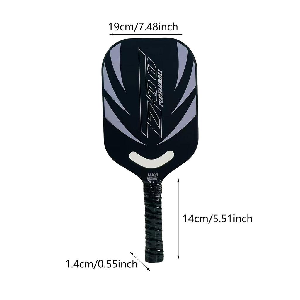Pickleball Paddle with Comfortable Nonslip Grip Professional for Men Women Pickleball Racket for Practice Training Competition