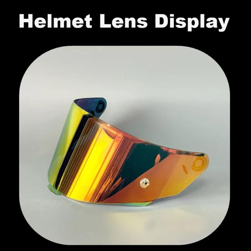 Colorful Motorcycles Helmets Visors Lens Windshield Helmets Lens Visors Motorcycles Helmets Visors Lens Day & Night Wear