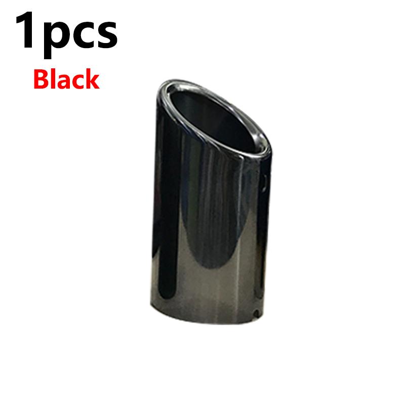 70mm Stainless Steel Car Exhaust Muffler For VW Tiguan MK2 Golf 6 7 Mk7 Jetta Mk6 1.4T 1.6L Exhaust Tip Pipe