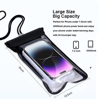 Plovoucí velké vodotěsné pouzdro na telefon Univerzální vodotěsné suché pouzdro