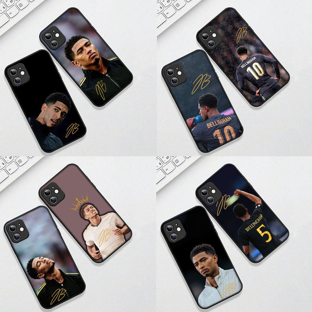 Cover for Samsung Galaxy S20 S22 S21 FE Ultra Plus A07 A17 A15 A16 A25 A57 A37 Phone Case Soccer No 5 B-Bellinghams Football No5