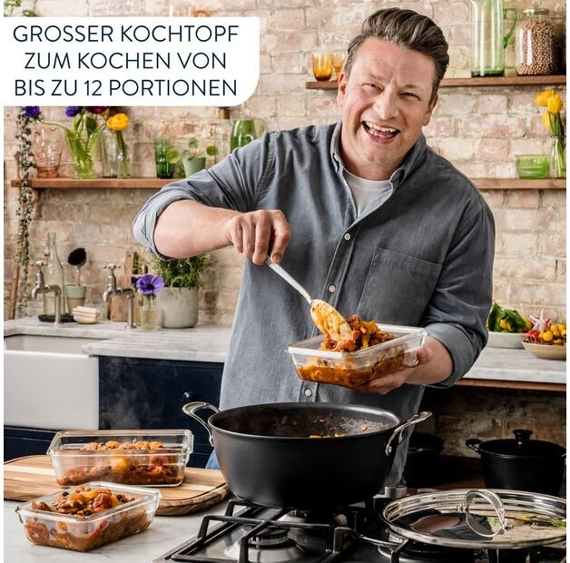 Кастрюля Tefal H9125444 Jamie Oliver Batch Cooking Kochtopf 30 см
