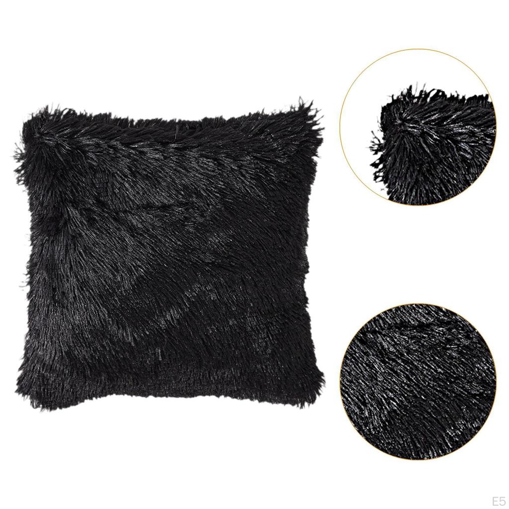 Plush Cushion Cover Elegant Bedding Comfortable Home Decor, Throw Pillow Cover,