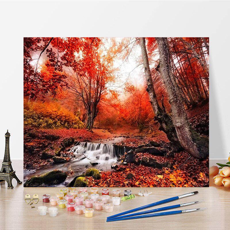 

Картина маслом по номерам 40x50cm no frame
