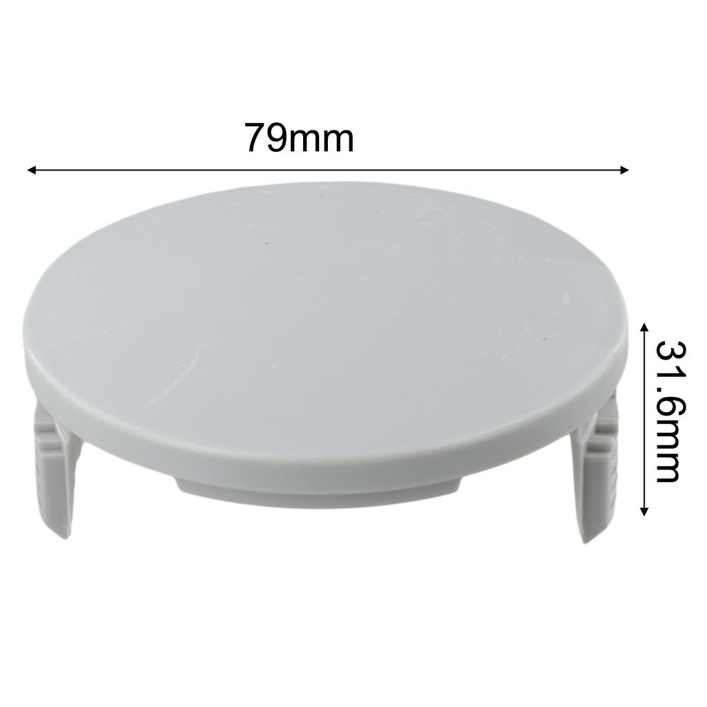 2/6 Piece Spool Cover Set For RLT Trimmers RLT4027 RLT4125 RLT5027 RLT6030 Reliable ABS Material Replacement