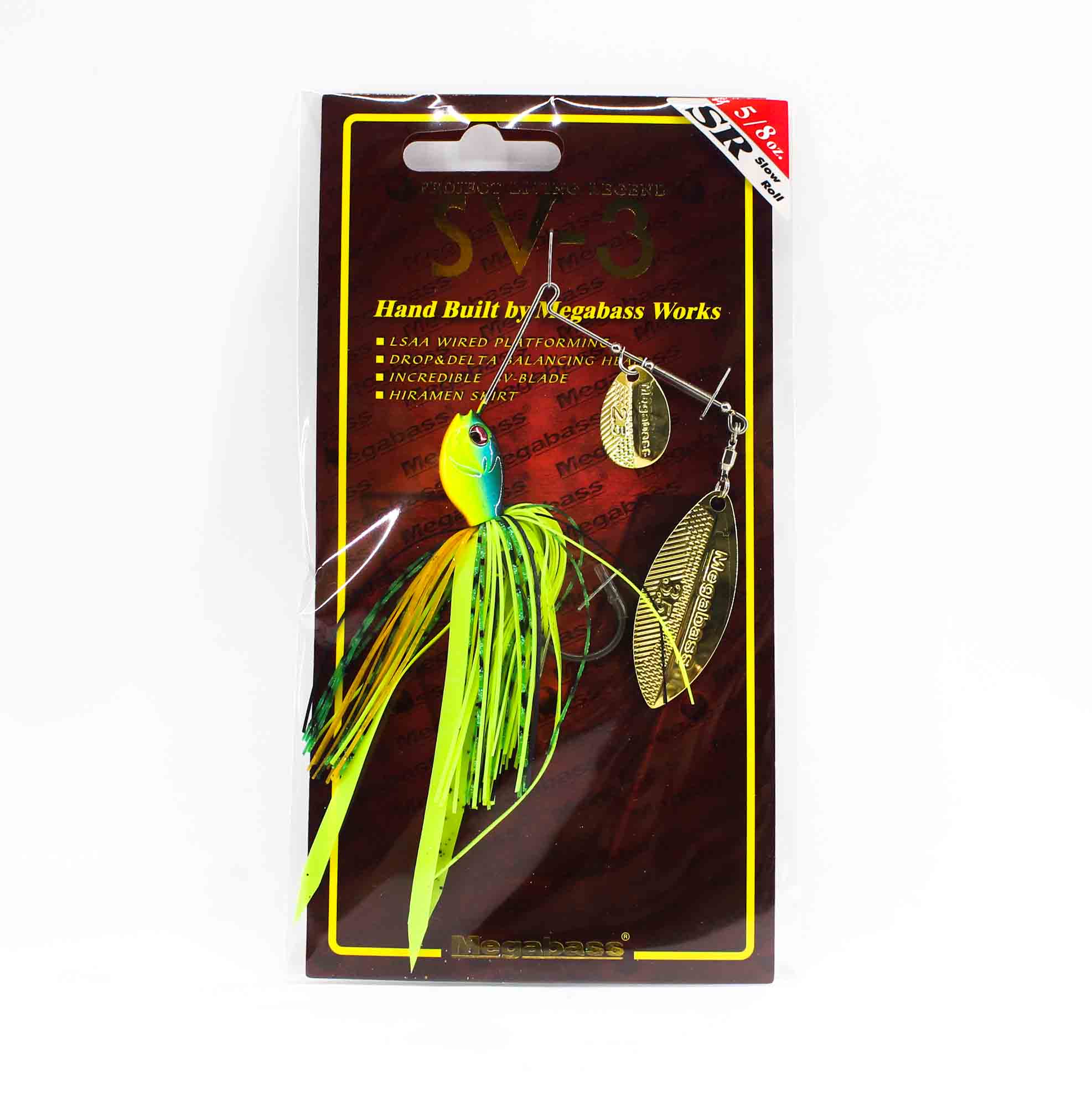 

Megabass Spinner Bait SV 3 5/8 унции SR Hot Tiger (3776)