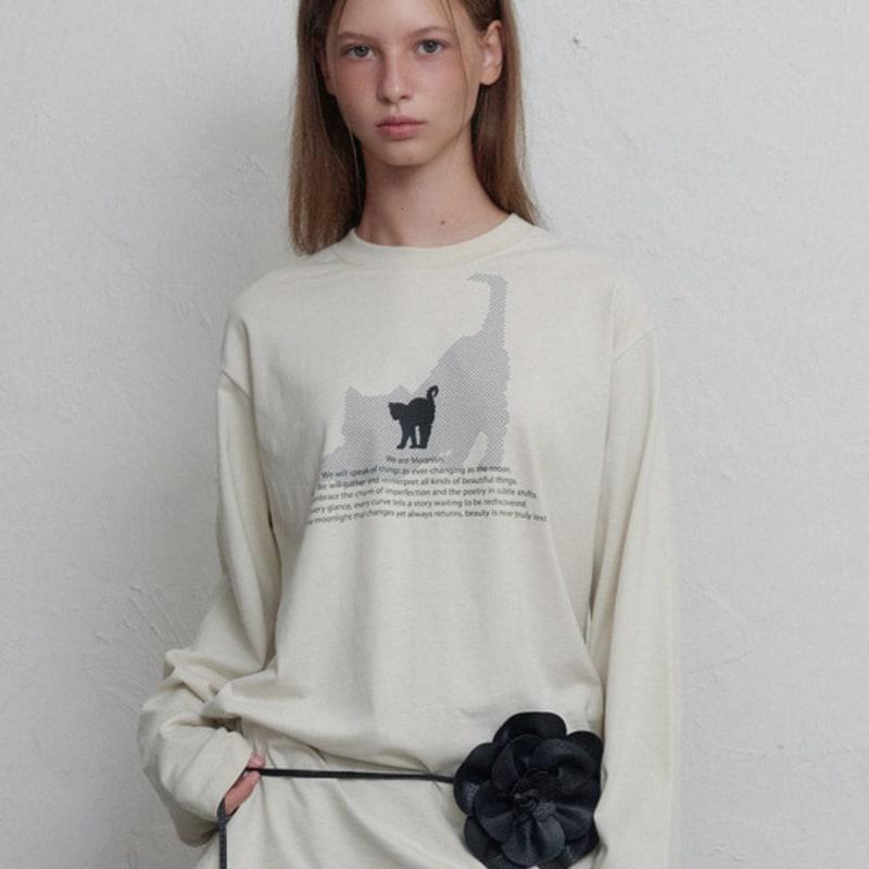 

MOONish Ремешок-браслет с лунным цветком (черный) FREE