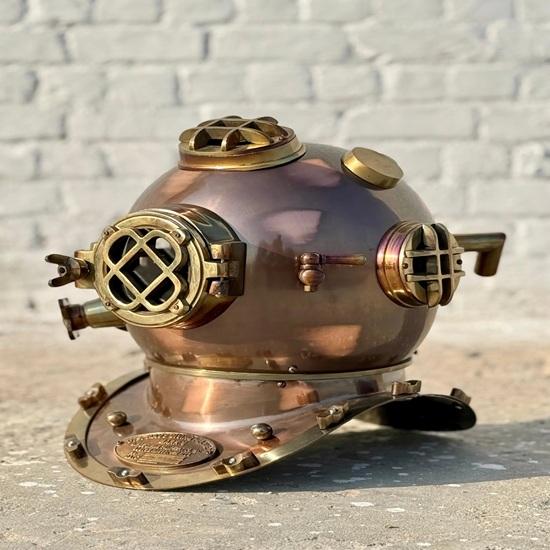 45,72 cm Handgefertigter Taucherhelm, US Navy Marine Taucherhelm Schwerer Marine Taucherhelm Geschenk