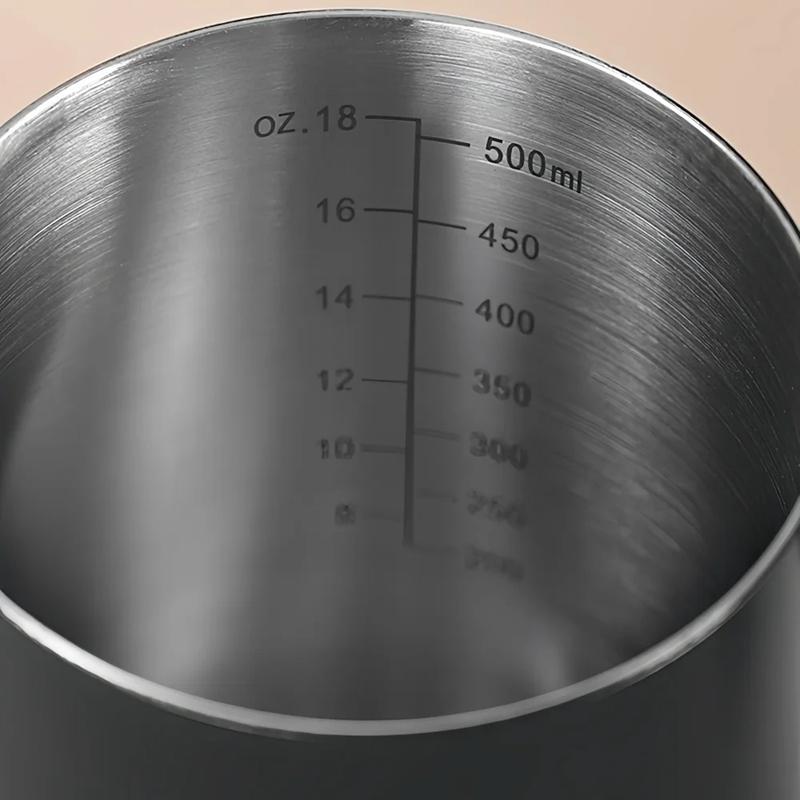Stainless Steel Goose Neck Coffee Pot Drip Port 550Ml Pour Over Coffee Kettle Scale Comfortable Grip Hand Brewing Kettle