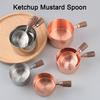 Measuring Spoon Stainless Steel Mini Saucepan with Pour Spout And Comfortable Handle Mayonnaise