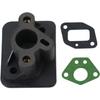 15mm Ersatz-Vergaser-Kit Luftfilter Ansaugkrümmer Ansaugrohr Kompatibel mit 33cc 43cc 47cc 49cc 50cc 2-Takt-Vergaser ATV Roller Dirt Bikes
