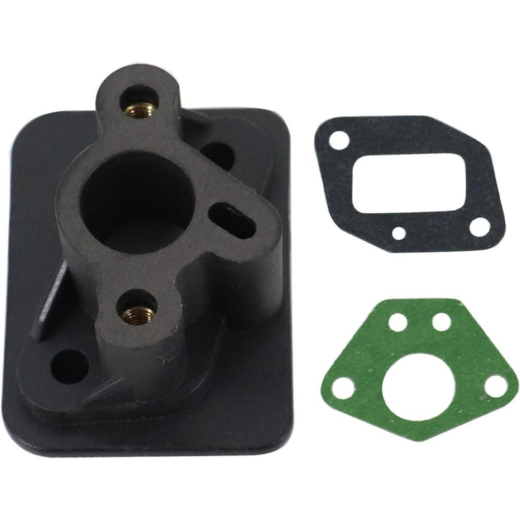 15mm Ersatz-Vergaser-Kit Luftfilter Ansaugkrümmer Ansaugrohr Kompatibel mit 33cc 43cc 47cc 49cc 50cc 2-Takt-Vergaser ATV Roller Dirt Bikes