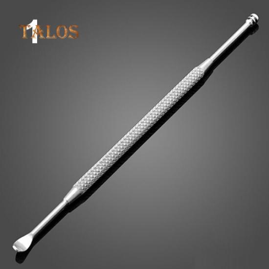 

Уход за ушами с двойной головкой из нержавеющей стали, средство для удаления воска с ушей, очиститель кюретки 1