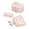 Portable Makeup Case With Cube Shape And Polyester Fabric For Travel And Home Use