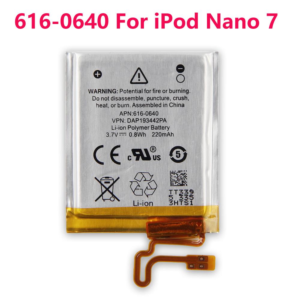 616-0406 616-0407 616-0531 616-0640 Replacement Battery For Apple iPod Nano 4 iPod Nano 5 iPod Nano 6 iPod Nano 7