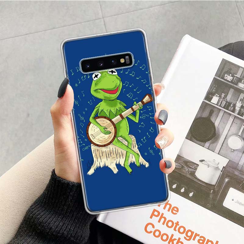 Green frog Phone Case For Samsung Galaxy S26 Ultra S23 S24 S25 Edge S20 FE S21 S22 Plus Soft Print Shell Cover Fundas Galaxy S23