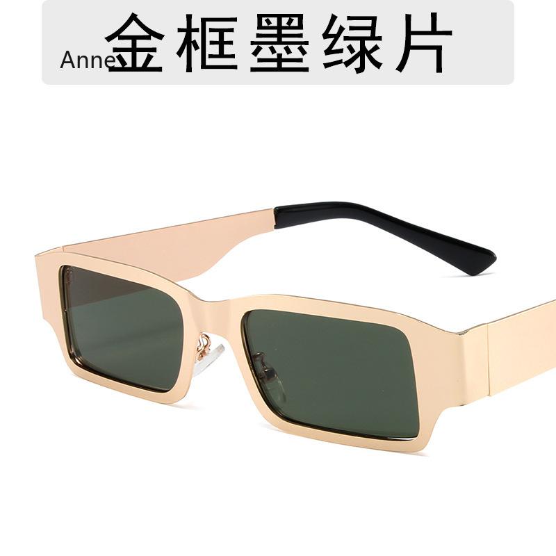 Designer Sunglasses Men Stainless Steel No Screw Sun Glasses with Glasses Bag and Cloth UV400 Protection Color Lenses
