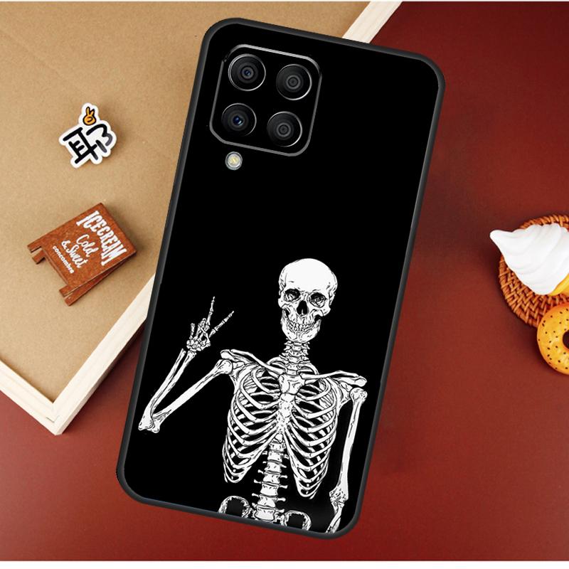 Aesthetics Skeleton For Samsung Galaxy M12 M32 M52 M13 M33 M53 M11 M31 M51 M15 M55 M14 M34 M54 M30s M20 Case