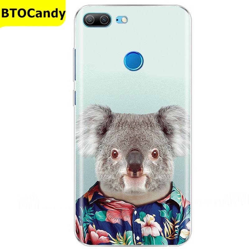 Etui For Honor 9 Lite Etui Kwiat Miękki Silikon Couqe Etui na Telefon Huawei Honor 9 Lite Etui Na Tył Honor9 9lite Coque Funda