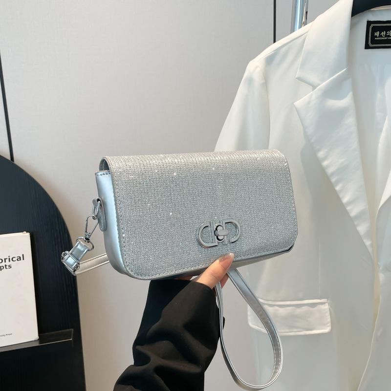 Niche Popular Solid Color Light Luxury Underarm Bag New Trend Fashion Beautiful Single Shoulder Messenger Bag Women