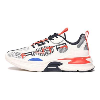 Life Series Mix Fission Wear-Resistant Non-Slip Low-Top Casual Sports Shoes Men Sneakers Black White Red 112118811-1
