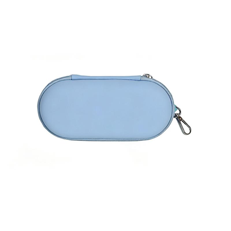 

Durable Hard Shell Double Glasses Case Portable Simple Dual Sunglasses Cases Double Eyeglass Storage Box For Women Men синий