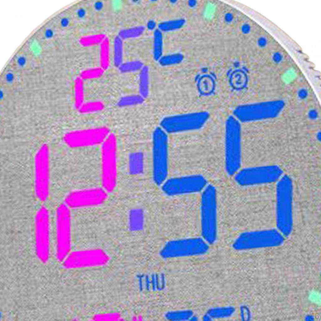 11.6 Inch Large Digital Wall Clock, with Remote Alarm Countdown, 12/24 H Timer,